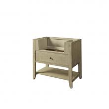 Fairmont Designs 1515-FV36 - River View 36'' Open Shelf Farmhouse Vanity - Toasted Almond