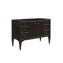 Fairmont Designs 1539-V48A - Charlottesville w/Brass 48'' Vanity - Vintage Black