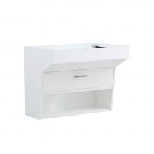 Fairmont Designs 1553-WV3021 - Brookings 30'' Wall Mount Vanity - Polar White