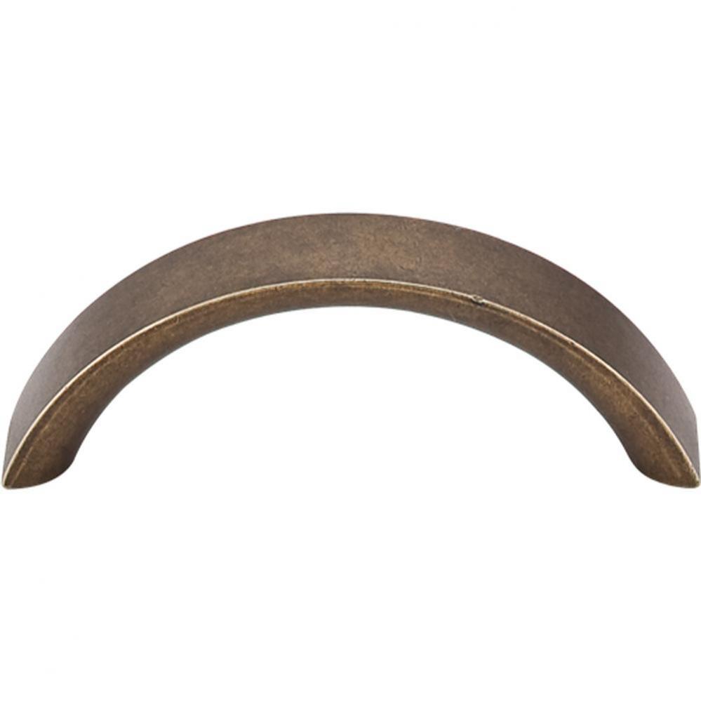 Crescent Pull 3 Inch (c-c) German Bronze