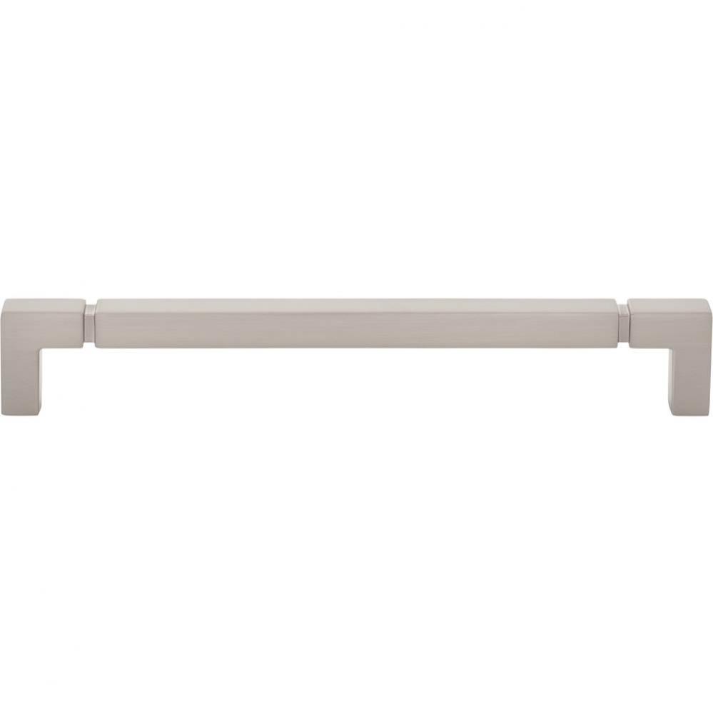 Langston Pull 7 9/16 Inch (c-c) Brushed Satin Nickel