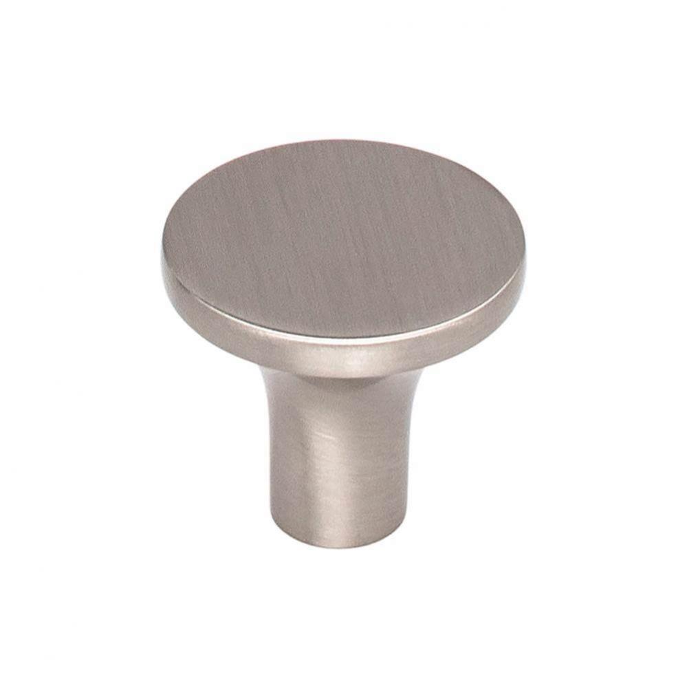 Marion Knob 1 1/8 Inch Brushed Satin Nickel