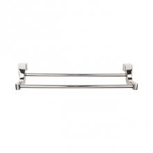 Top Knobs AQ11PN - Aqua Bath Towel Bar 30 Inch Double Polished Nickel