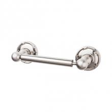 Top Knobs ED3BSNE - Edwardian Bath Tissue Holder Ribbon Backplate Brushed Satin Nickel