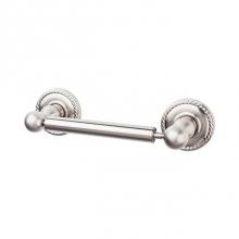 Top Knobs ED3BSNF - Edwardian Bath Tissue Holder Rope Backplate Brushed Satin Nickel