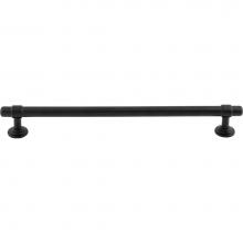 Top Knobs TK3005BLK - Ellis Pull 8 13/16 Inch (c-c) Flat Black