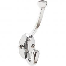 Top Knobs TK1064PC - Bergen Hook 5 9/16 Inch Polished Chrome