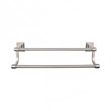 Top Knobs STK11BSN - Stratton Bath Towel Bar 30 Inch Double Brushed Satin Nickel