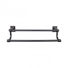 Top Knobs STK11TB - Stratton Bath Towel Bar 30 Inch Double Tuscan Bronze