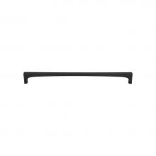 Top Knobs TK1016BLK - Riverside Pull 8 13/16 Inch (c-c) Flat Black