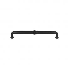 Top Knobs TK1024BLK - Henderson Pull 7 9/16 Inch (c-c) Flat Black