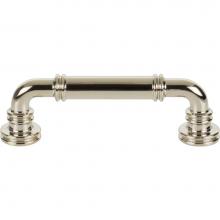 Top Knobs TK3141PN - Cranford Pull 3 3/4 Inch (c-c) Polished Nickel