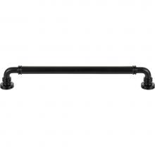 Top Knobs TK3145BLK - Cranford Pull 8 13/16 Inch (c-c) Flat Black