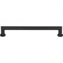 Top Knobs TK3154BLK - Morris Pull 7 9/16 Inch (c-c) Flat Black