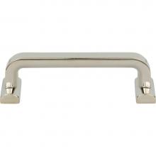 Top Knobs TK3162PN - Harrison Pull 3 3/4 Inch (c-c) Polished Nickel