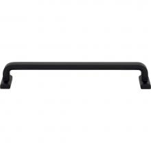 Top Knobs TK3165BLK - Harrison Pull 7 9/16 Inch (c-c) Flat Black