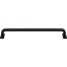 Top Knobs TK3166BLK - Harrison Pull 8 13/16 Inch (c-c) Flat Black