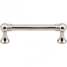 Top Knobs TK802PN - Kara Pull 3 3/4 Inch (c-c) Polished Nickel