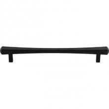 Top Knobs TK815BLK - Juliet Pull 7 9/16 Inch (c-c) Flat Black