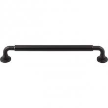 Top Knobs TK825BLK - Lily Pull 7 9/16 Inch (c-c) Flat Black