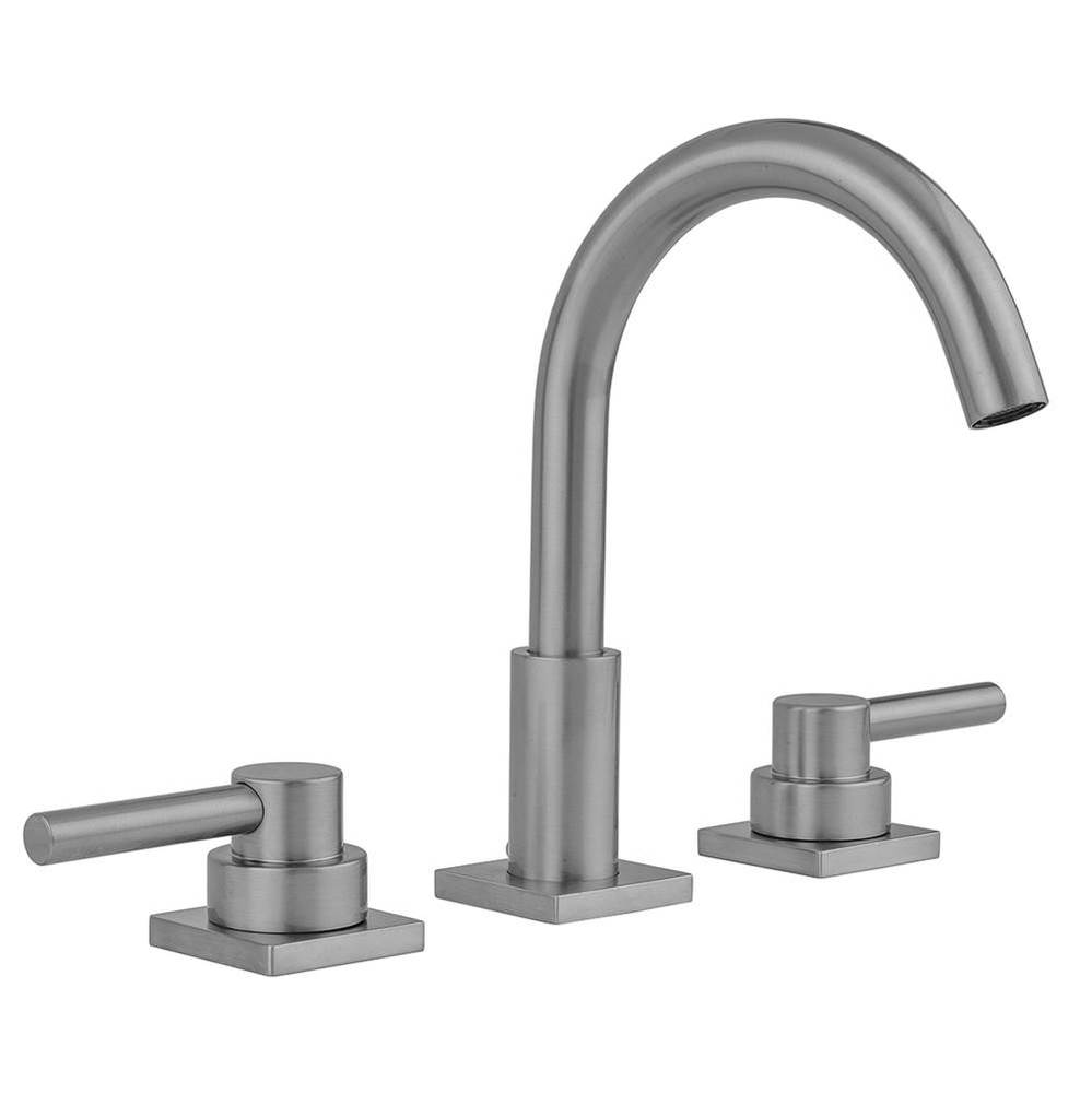 Uptown Contempo Faucet with Square Escutcheons &amp; Low Lever Handles- 0.5 GPM