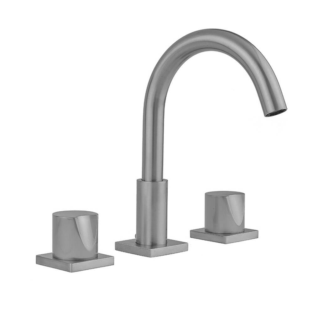 Uptown Contempo Faucet with Square Escutcheons &amp; Thumb Handles- 0.5 GPM