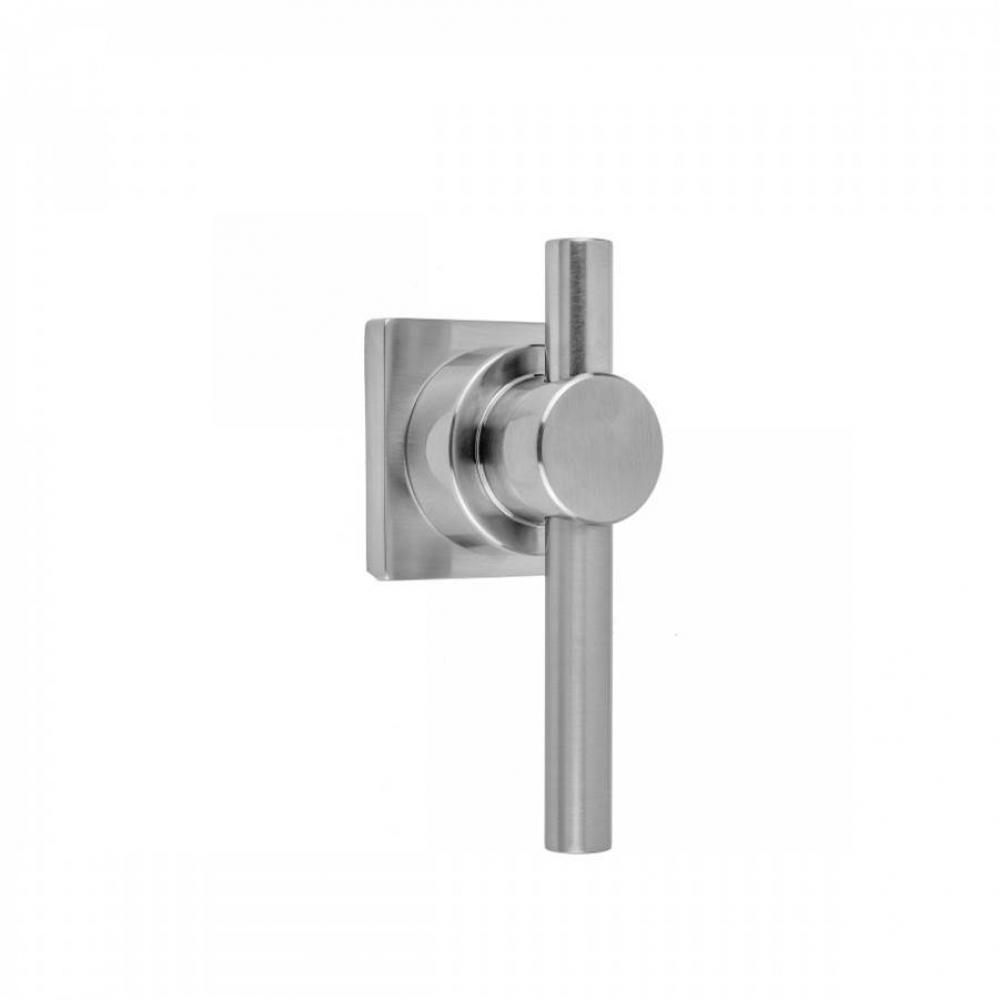 Contempo Peg Lever with Square Escutcheon Trim for Exacto Volume Controls and Diverters (J-VC34 /