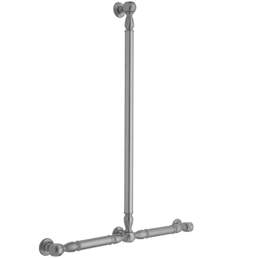 T20 Smooth with Finials 32H x 24W T Grab Bar