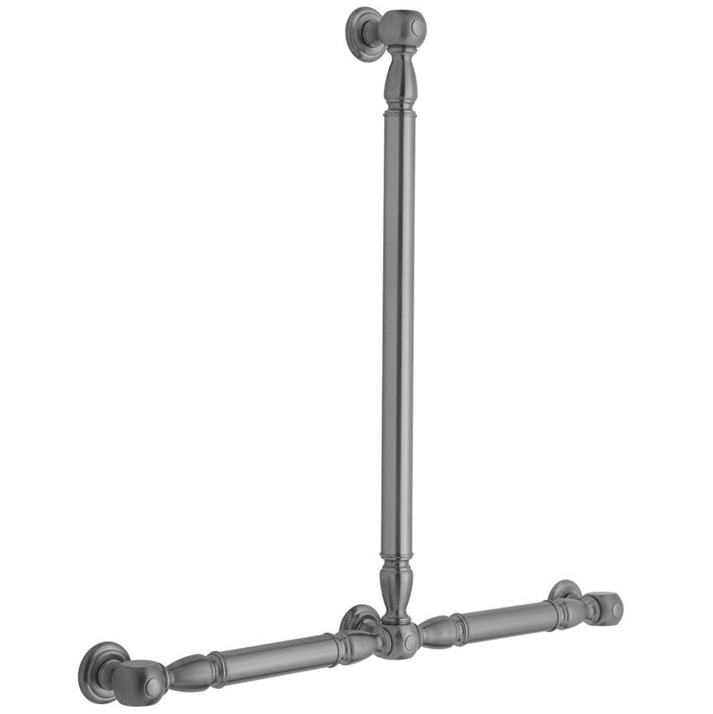 T20 Smooth with Finials 32H x 32W T Grab Bar