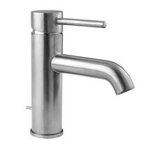 Jaclo 8877-736-0.5-PCH - Contempo Single Hole Faucet with Standard Pop-Up Drain- 0.5 GPM