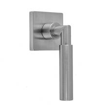 Jaclo TSQ459-TRIM-PLM - Contempo Hub Base Lever with Square Escutcheon Trim for Exacto Volume Controls and Diverters (J-VC