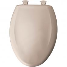 Bemis 1200SLOWT 463 - Elongated Plastic Toilet Seat in Heather with STA-TITE Seat Fastening System, Easy-Clean & Cha