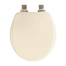 Bemis 9170NISL 346 - Alesio II Round High Density Enameled Wood Toilet Seat in Biscuit with STA-TITE Seat Fastening Sys