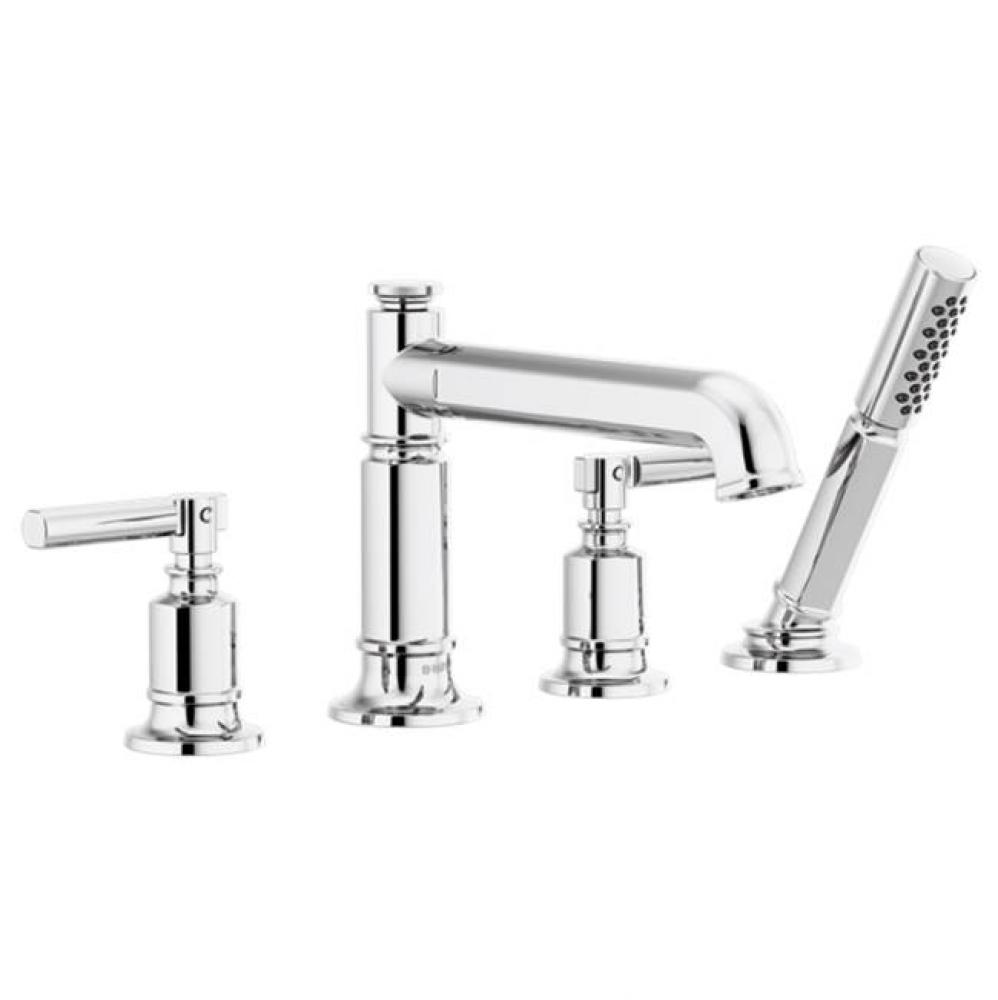 Invari&#xae; Roman Tub Faucet With Handshower - Less Handles