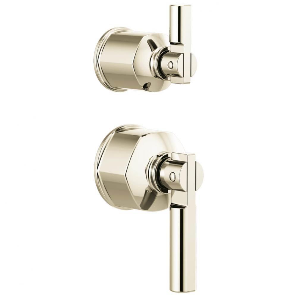 Invari&#xae; Pressure Balance Valve with Integrated Diverter Trim Lever Handle Kit