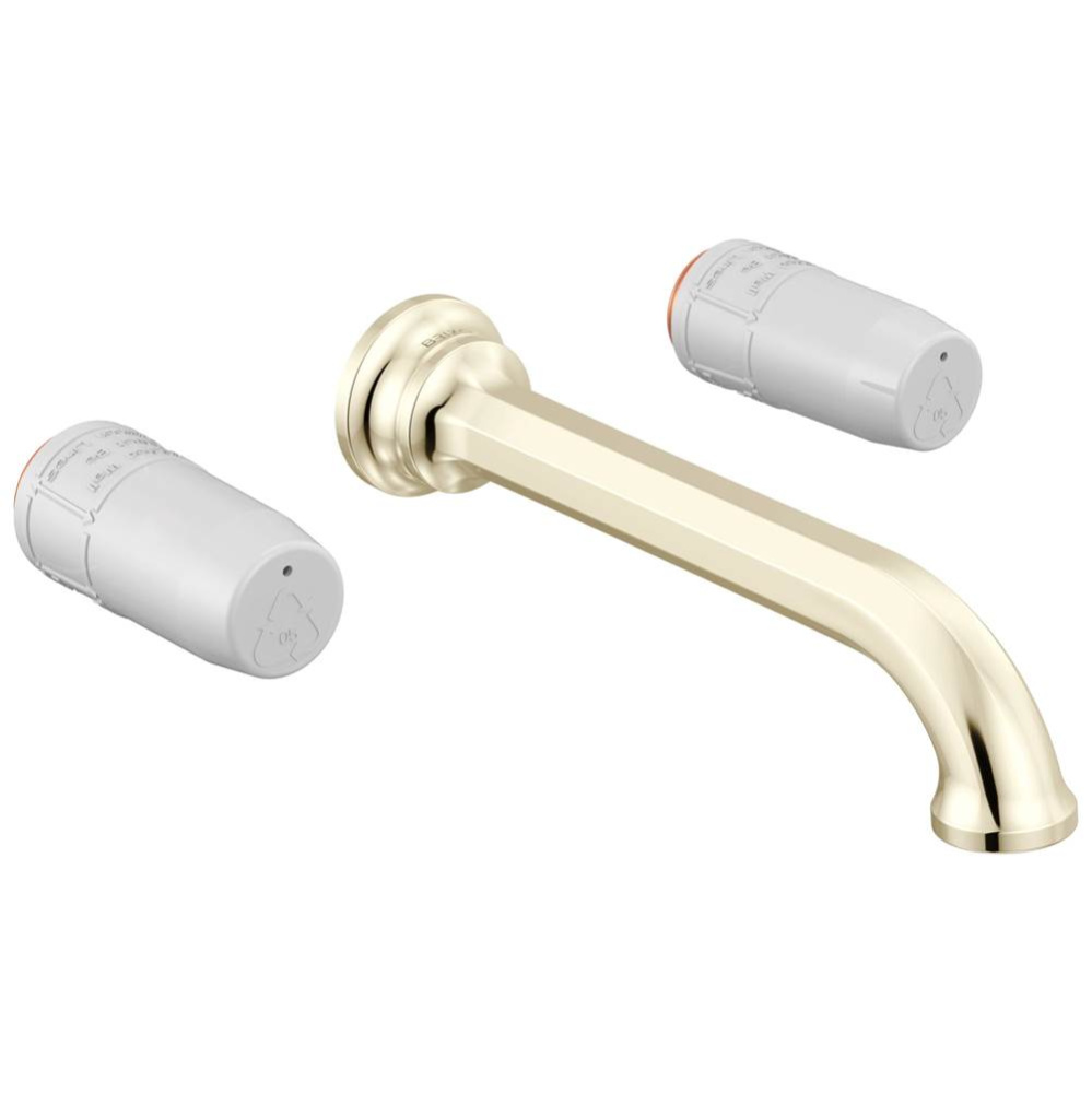 Beauclere™ Two-Handle Wall Mount Lavatory Faucet - Less Handles 1.2 GPM