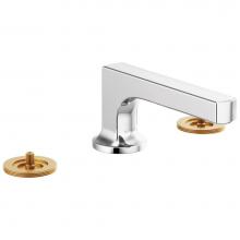 Brizo 65308LF-PCLHP - Kintsu® Widespread Lavatory Faucet with Low Spout - Less Handles 1.5 GPM