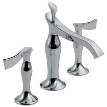 Brizo 65390LF-PCLHP-ECO - RSVP: Widespread Lavatory Faucet - Less Handles 1.2 GPM