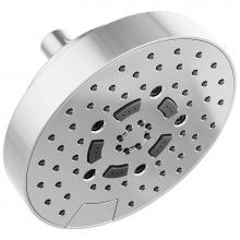 Brizo 87492-PC - Universal Showering 7'' Linear Round H2Okinetic® Multi-Function Wall Mount Shower H