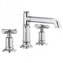 Brizo 65377LF-PCLHP-ECO - Invari® Widespread Lavatory Faucet with Column Spout - Less Handles 1.2 GPM