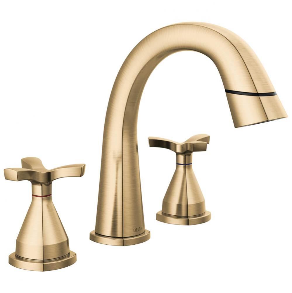 Stryke&#xae; Two Handle Widespread Pull Down Bathroom Faucet