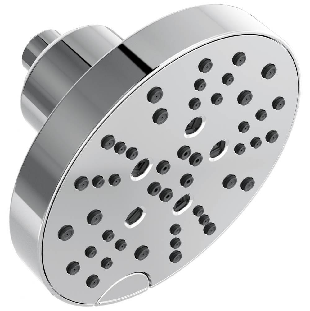 Universal Showering Components H2Okinetic&#xae; 5-Setting Contemporary Raincan Shower Head