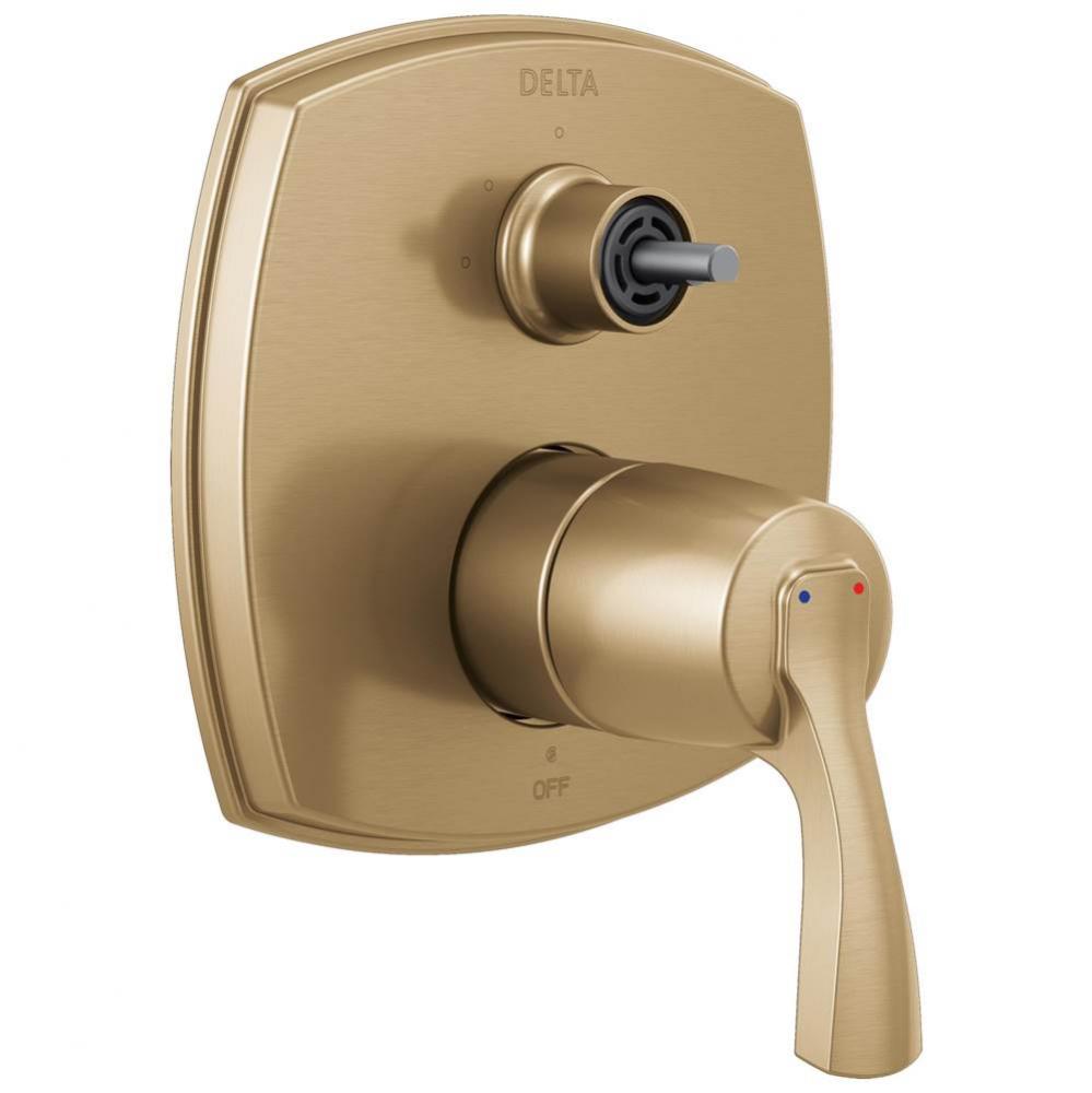 Stryke&#xae; 14 Series Integrated Diverter Trim with Three Function Diverter Less Diverter Handle