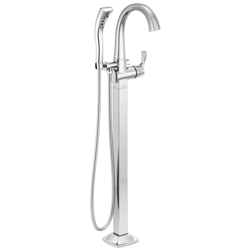 Stryke&#xae; Single Handle Floor Mount Tub Filler Trim