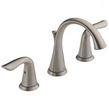 Delta Faucet 3538-SSMPU-DST - Lahara® Two Handle Widespread Bathroom Faucet