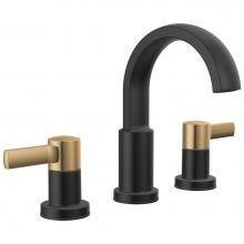 Delta Faucet 35855LF-GZ - Albion™ Two Handle Widespread Bathroom Faucet