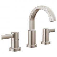 Delta Faucet 35855LF-SP - Albion™ Two Handle Widespread Bathroom Faucet