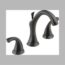 Delta Faucet 3592LF-RB - Delta Addison: Two Handle Widespread Bathroom