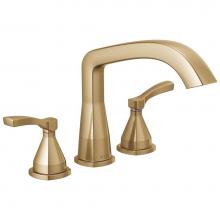 Delta Faucet T2776-CZ-PR - Stryke® Three Hole Roman Tub Trim