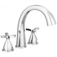 Delta Faucet T27776-PR - Stryke® Three Hole Roman Tub Trim